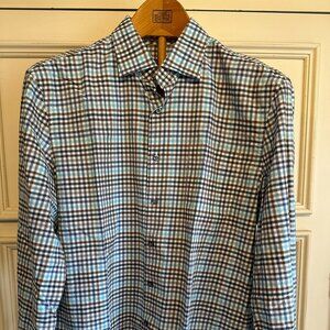 johnnie-O. Plaid Button Down